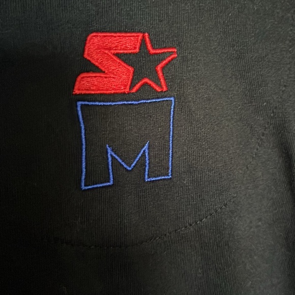 || Starter|| Super- Bowl 56 Los Angeles NWT embroidered Size Large short sleeve - Picture 8 of 9